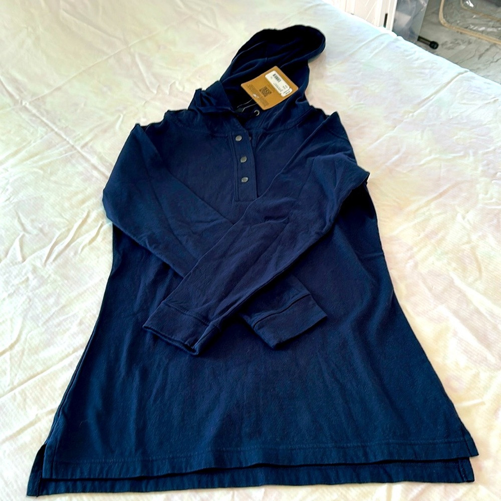 Patagonia 100% organic cotton Tunic length Long Sleeve Medium NWT